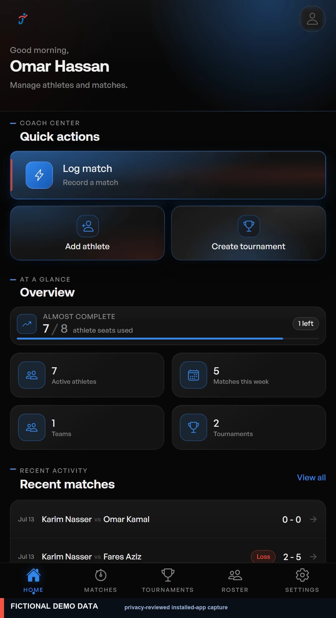 JAHIZ coach command center